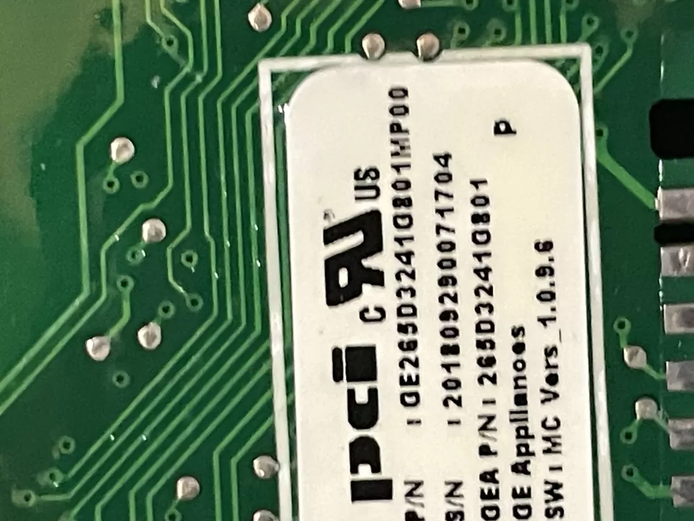 GE Dishwasher Control Board P/N 265D3241G801 AZ30061 | WM947