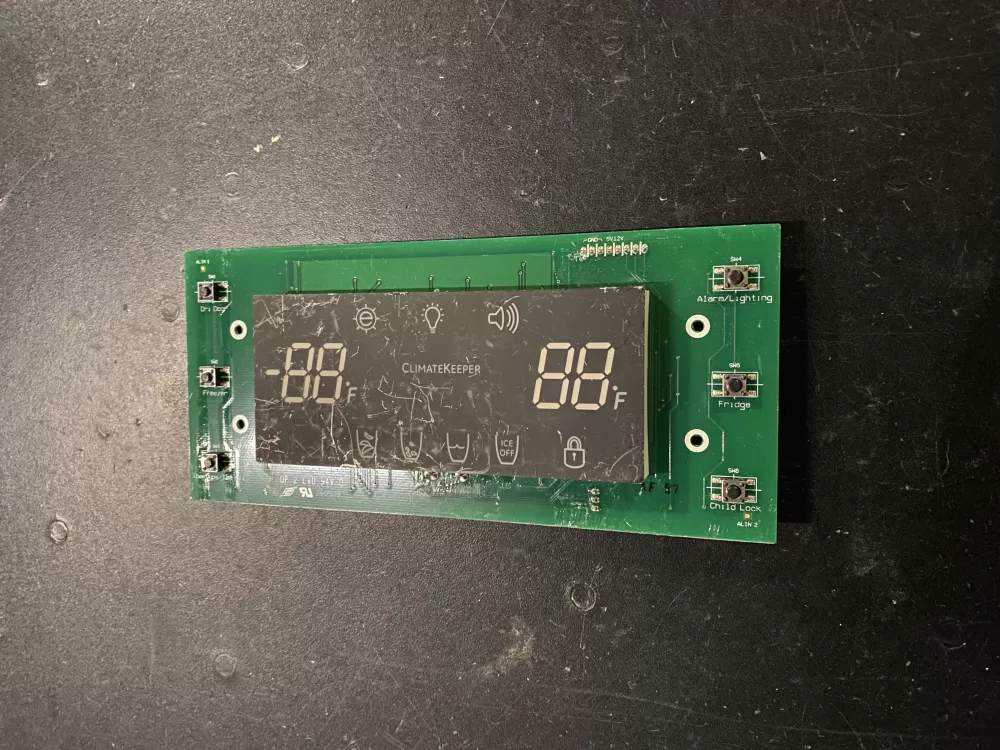 Samsung DA41-00475F Refrigerator Control Board Display