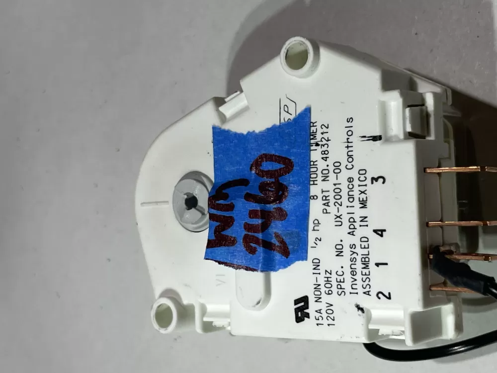 Whirlpool Kenmore W10822278 Refrigerator Defrost Timer AZ146514 | Wm2460