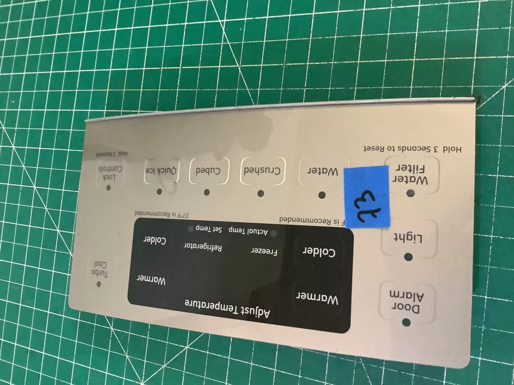 GE 200D7355G057 Refrigerator Control Board Dispenser AZ208107 | NR73