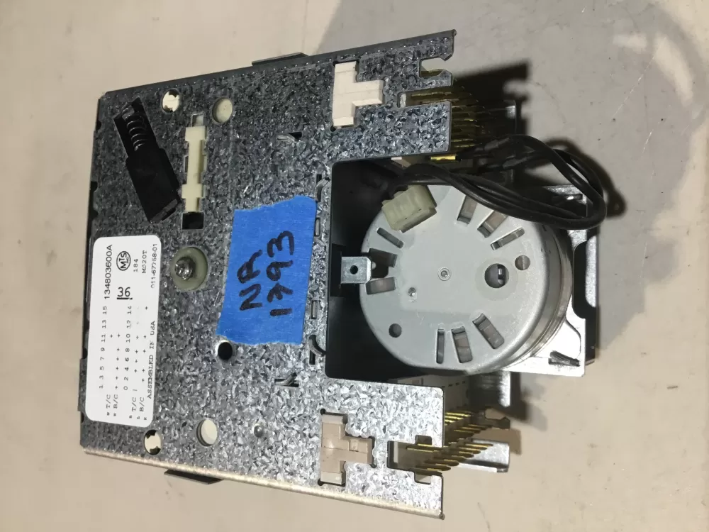 Frigidaire 134803600A Washer Timer AZ48845 | NR1793