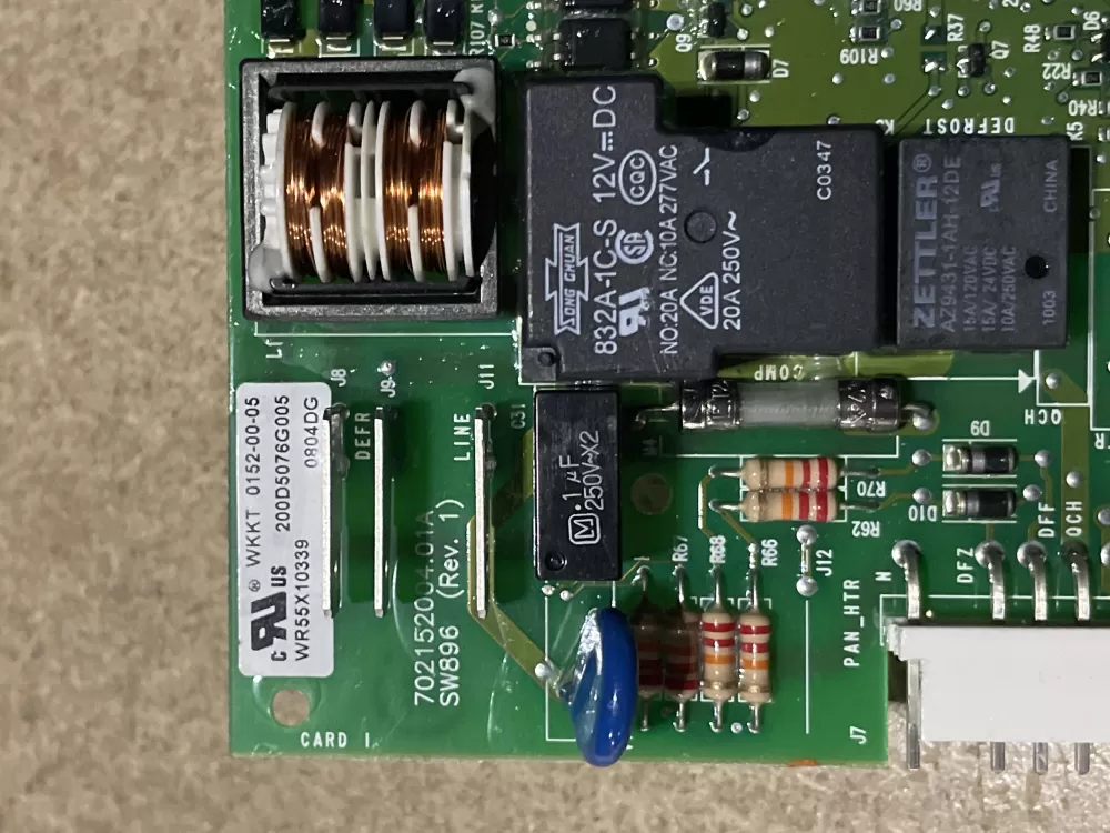 GE 200D5076G005 Refrigerator Control Board AZ28466 | KM229