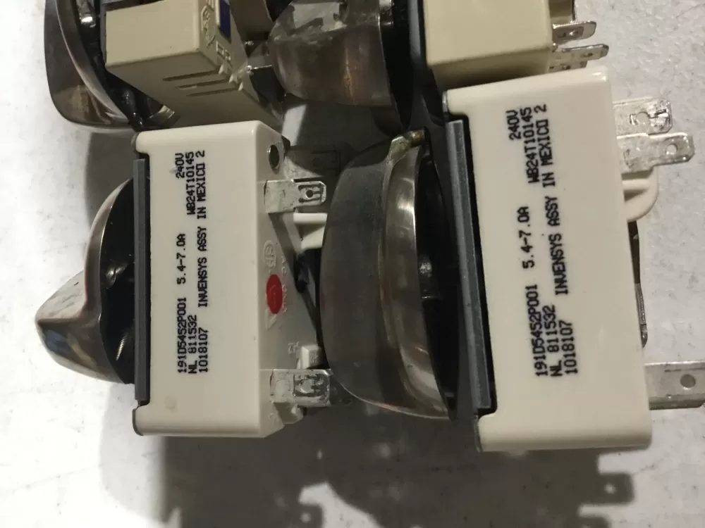 GE Range Oven Infinite Switch Set of 5 - WB24T10153 WB24T10145 AZ83505 | Sl130