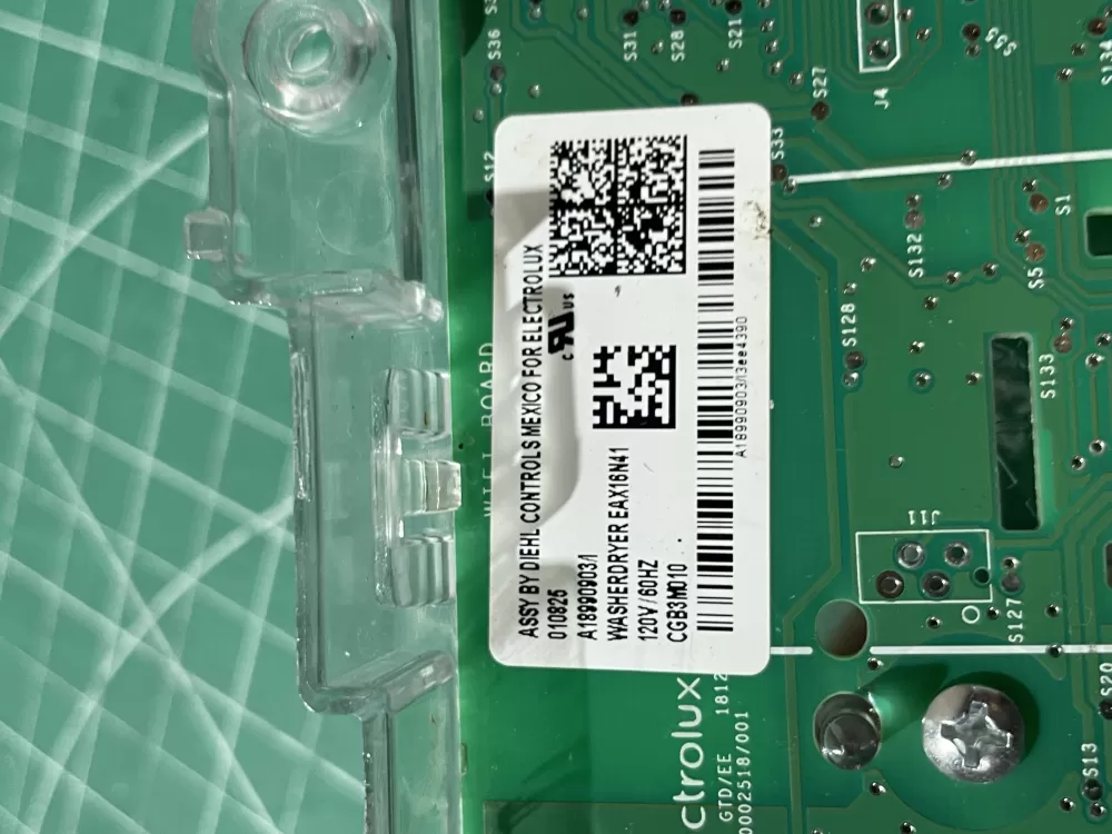 Electrolux Washer A18990903 Main Control Board AZ192981 | Wm377