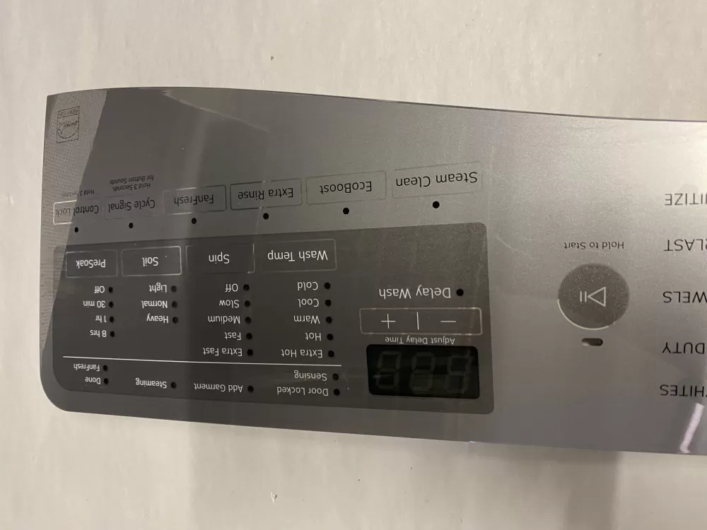 Whirlpool Washer Control Board Panel W10825119 AZ207882 | BKV922