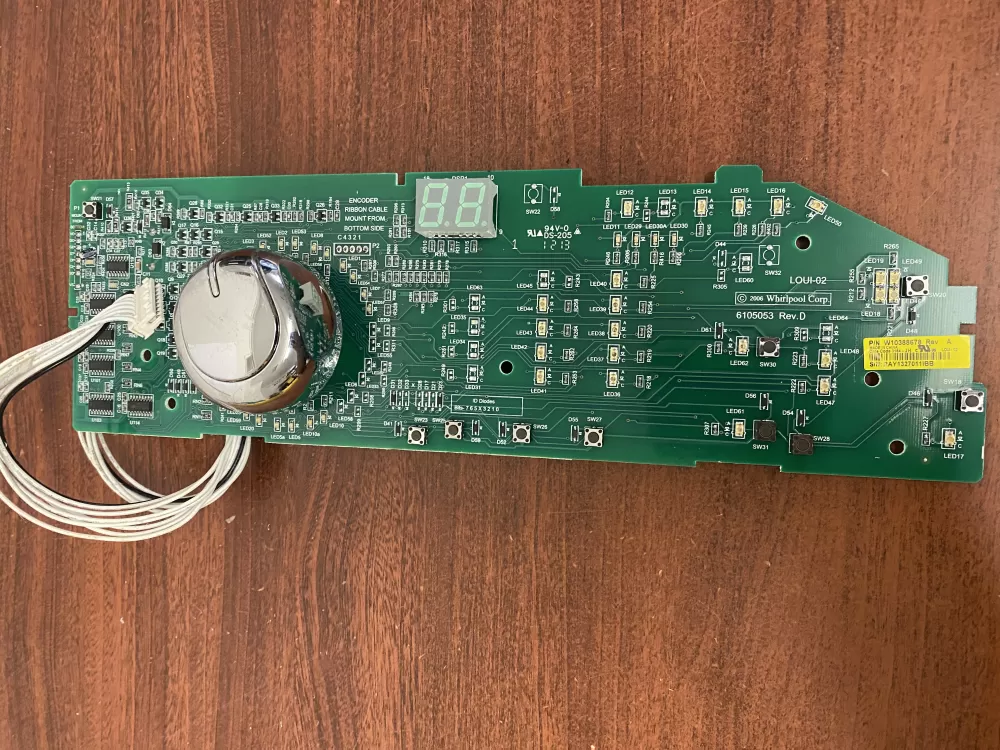 Whirlpool W103388678 WPW10388674 AP6020758 W10388674 4446148 PS11754078 Dryer Control Board