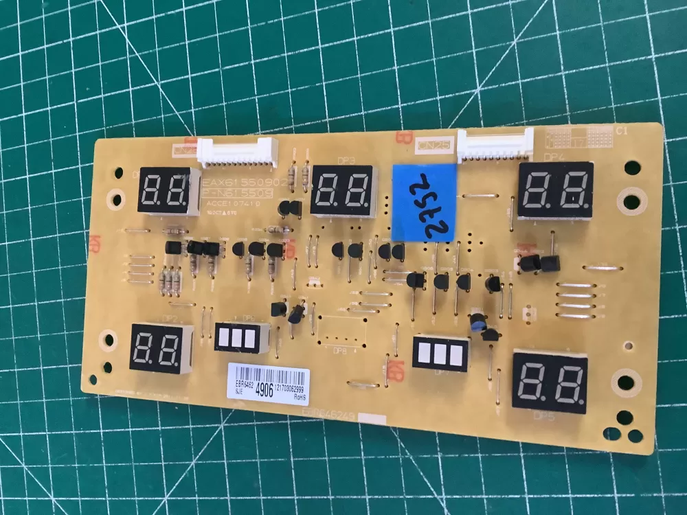 LG EBR64624906 Range Control Board AZ196982 | NR2752