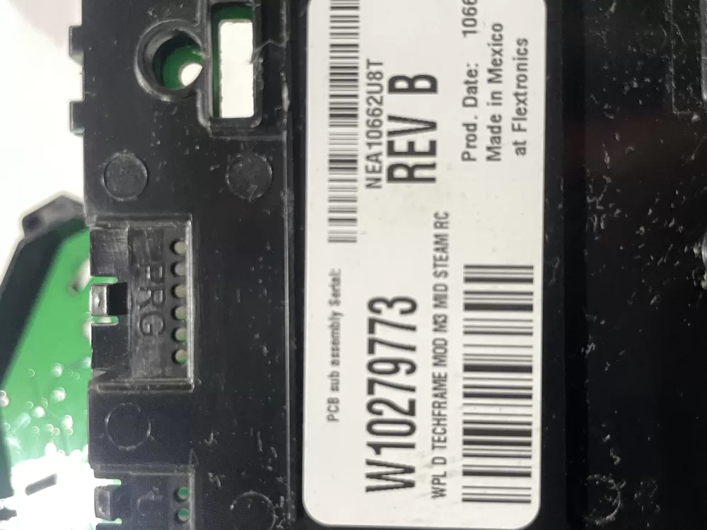 Whirlpool W10279773 Dryer Control Board AZ184276 | Wm2518