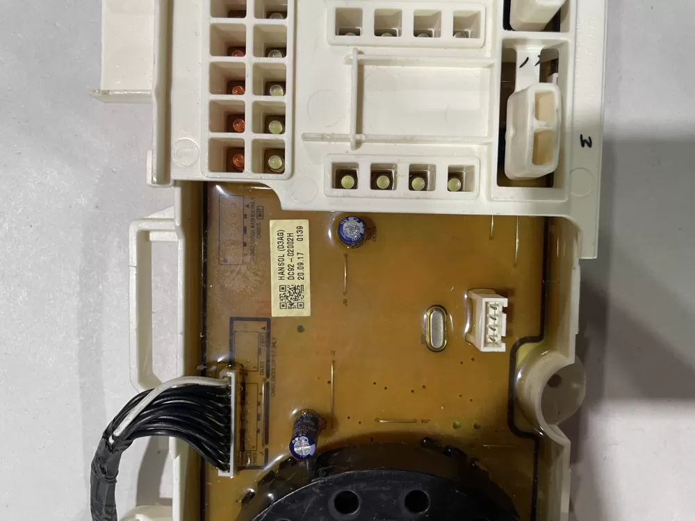 Samsung DC92-02648A Washer User Interface Control Board AZ155145 | KMV120