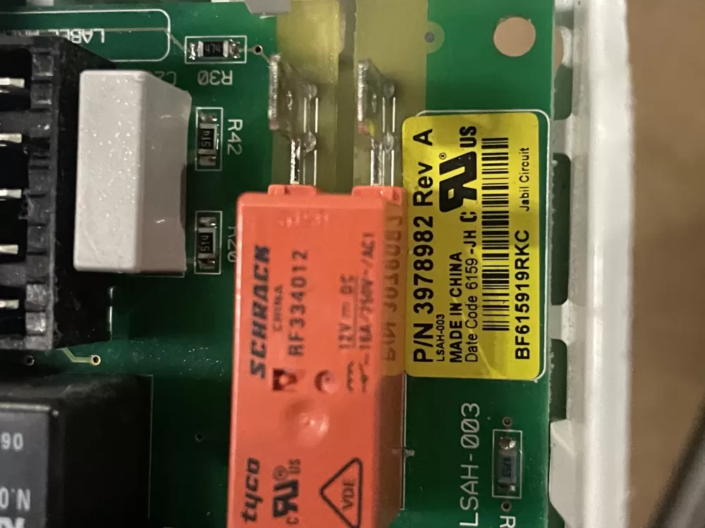 Whirlpool Maytag WPW10111616 W10118243 Dryer Control Board AZ26961 | WM37