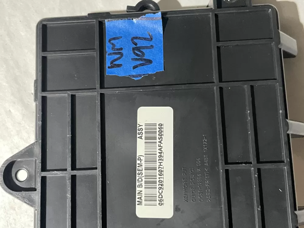 Samsung DC92 01607H DC9201607H Dryer Control Board Interface AZ200705 | Wmv92