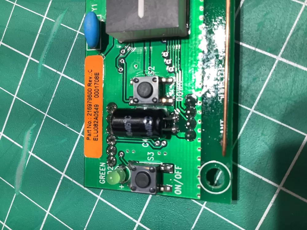 Kenmore 216979600 Freezer control board with overlay AZ151350 | AR621