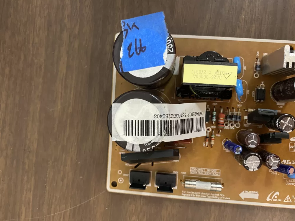 Samsung DA92-00268A Refrigerator Inverter Control Board AZ31150 | BK266