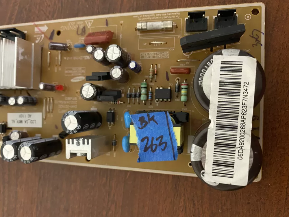 Samsung DA92-00268A Refrigerator Inverter Control Board AZ27472 | BK263