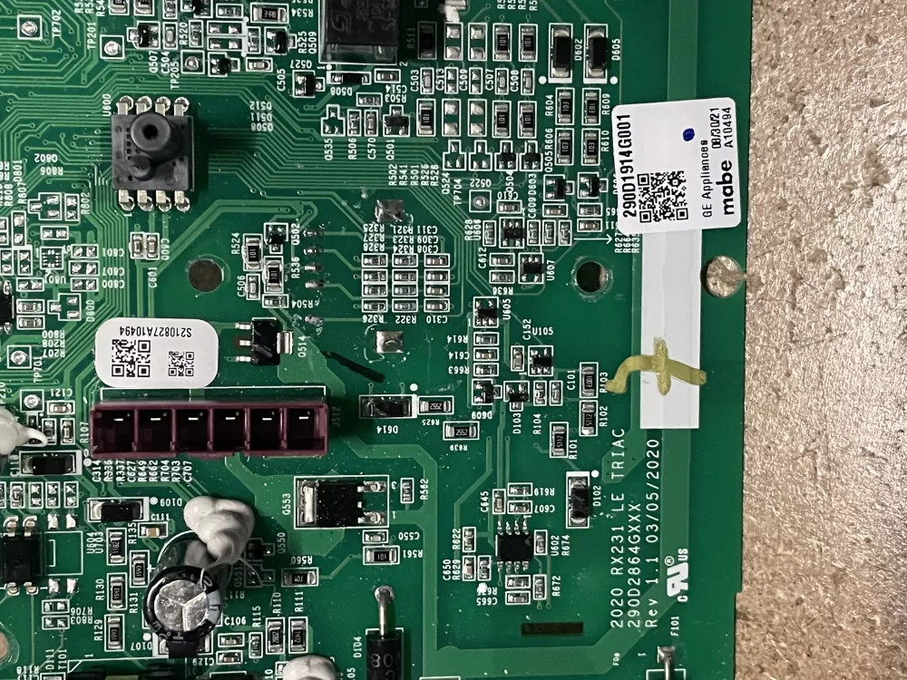 GE 290D1914G101 290D2864GXXX 290D1914G001 WH22X32357 Washer Control Board