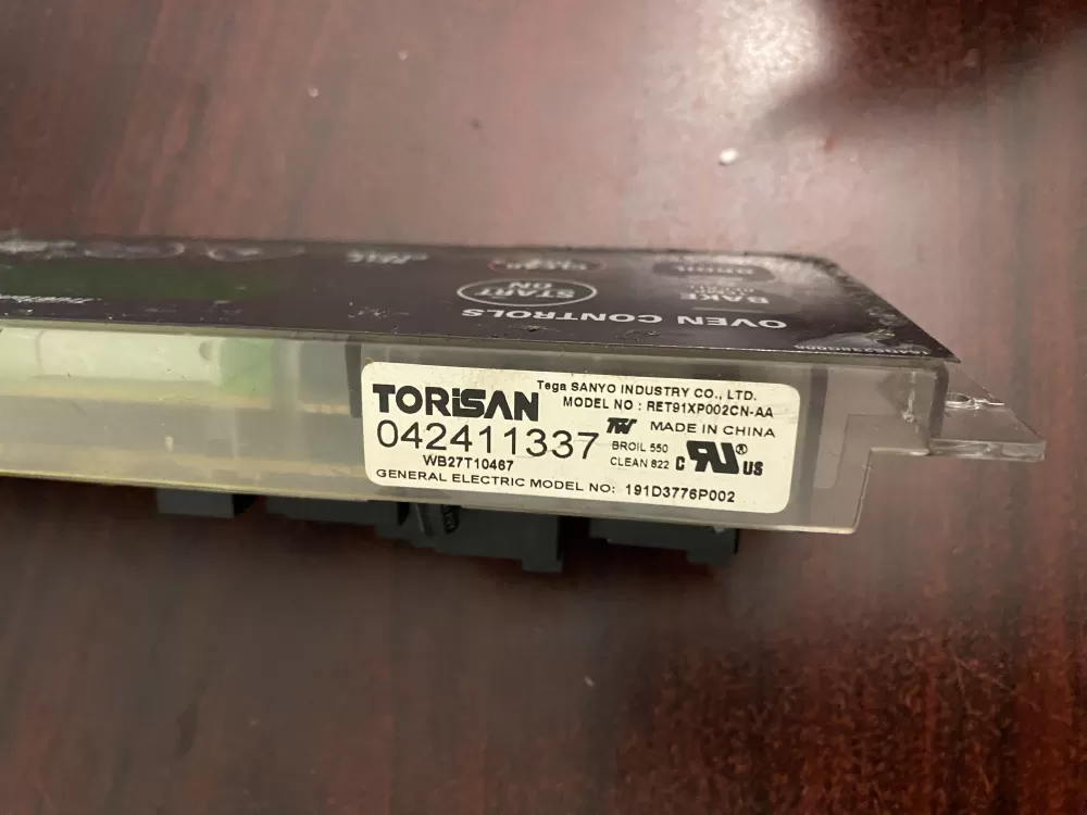 GE 191D3776P002 Range Control Board AZ90739 | BK1438
