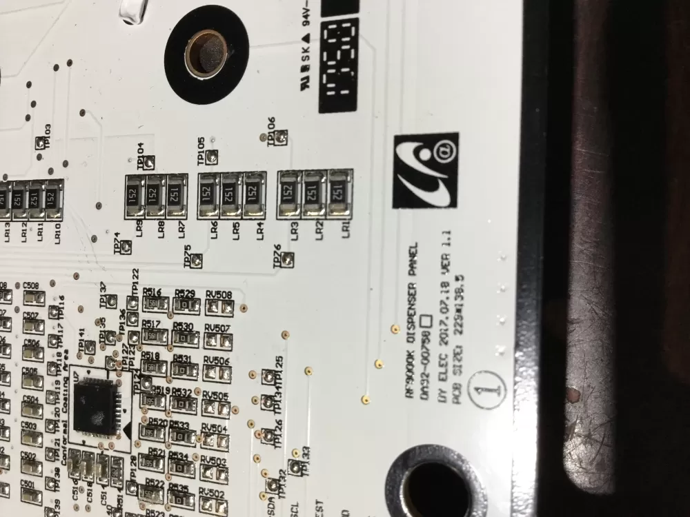 Samsung DA92-00758B Refrigerator Dispenser Display Module AZ69393 | NR794