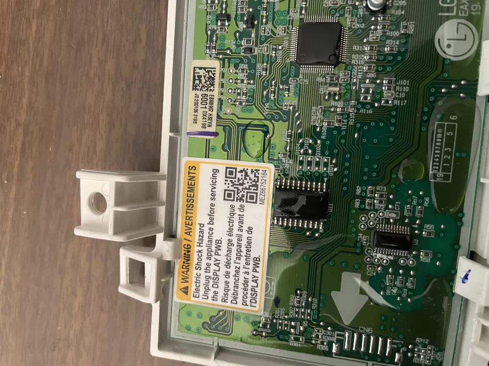 LG EBR89076001 Agl74954050 Washer Control Board Panel AZ101198 | KM946