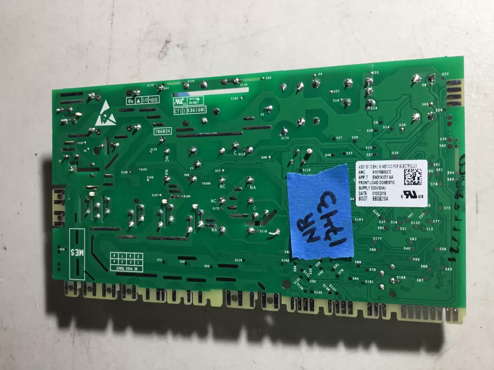 Frigidaire Electrolux A10169002 785701-01 Washer Control Board AZ42622 | NR1743