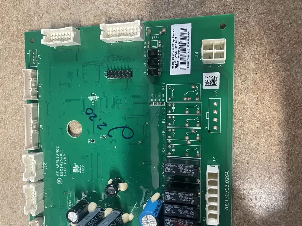 GE 197D8502G501 EBX1425P001 Refrigerator Control Board AZ22979 | KM1647