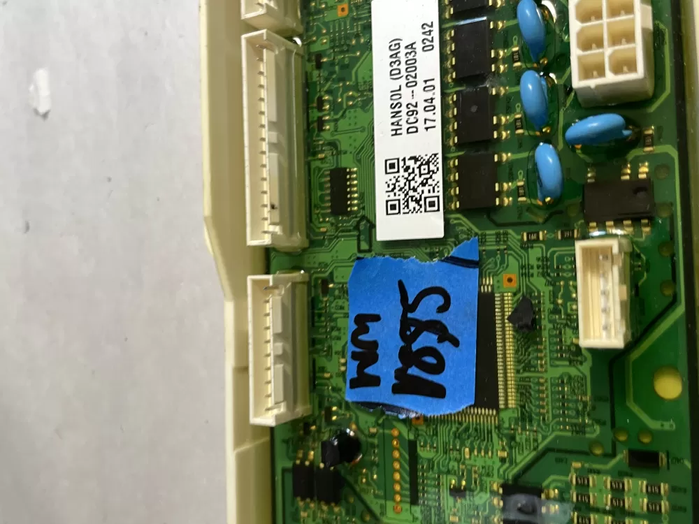Samsung DC92 02003A Washer Control Board AZ194625 | Wmv885