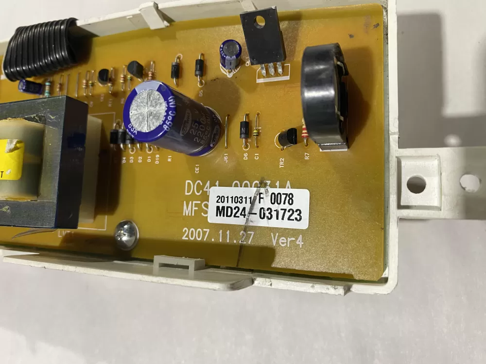 Maytag DC41-00031A Washer User Interface Control Board AZ141006 | BKV748
