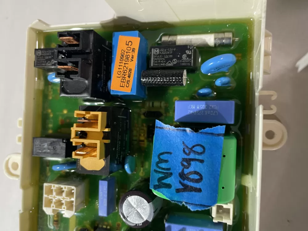 LG EBR62198104 EAX60933303 EBR62198105 Washer Control Board AZ200337 | Wmv898