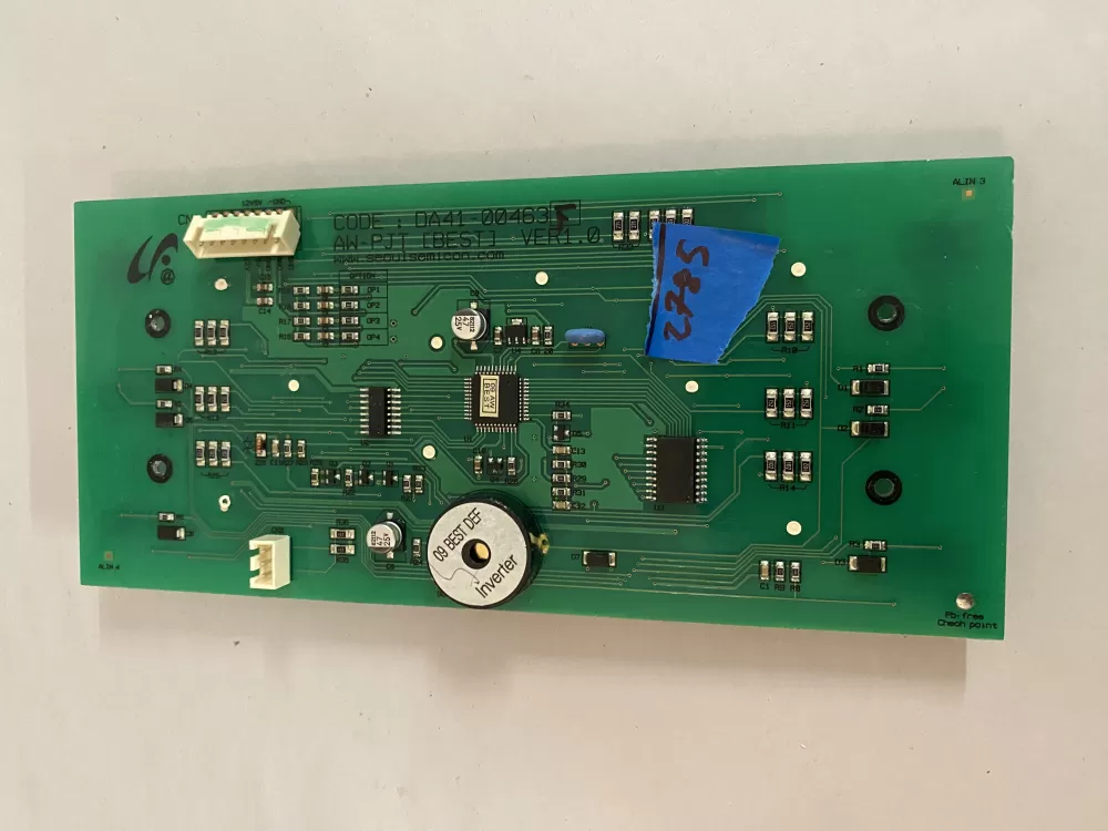 Samsung DA41-00463F Refrigerator UI Display Control Board AZ199409 | BK2785
