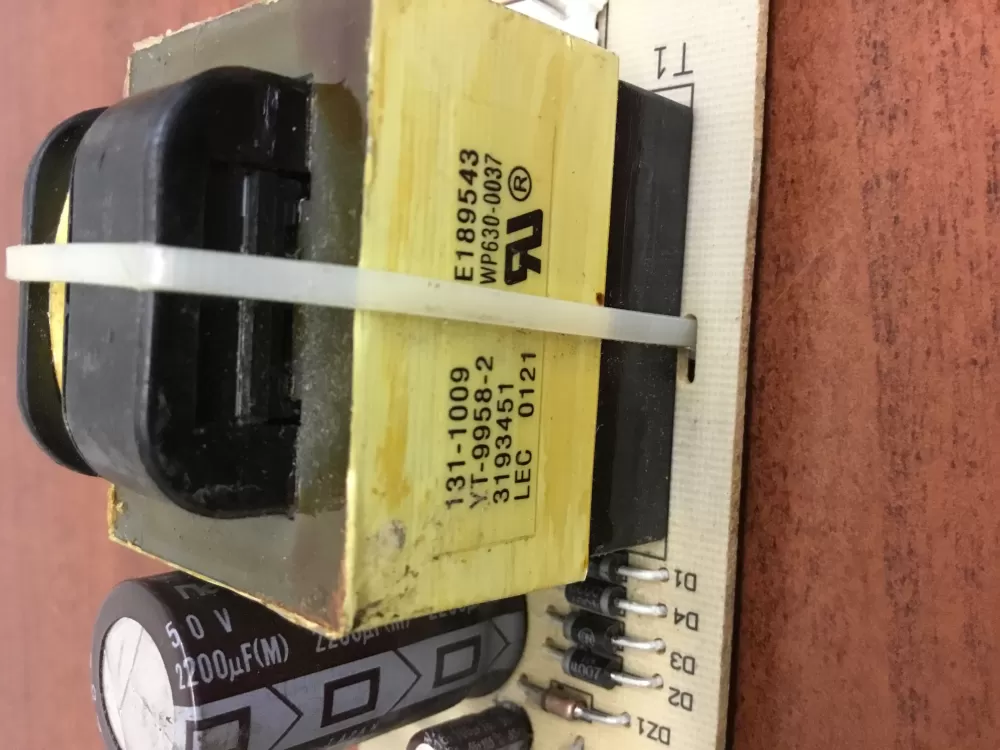 Whirlpool WP6610333 9755076 Range Oven Power Control Board AZ34666 | NR269