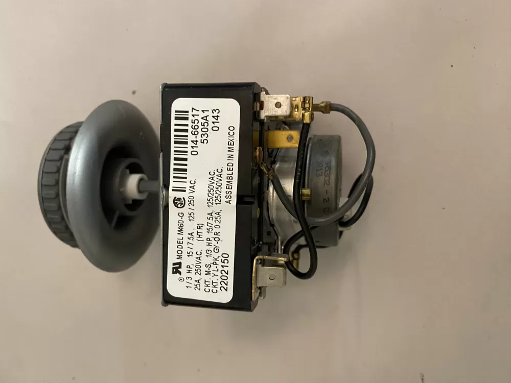Whirlpool Maytag Magic Chef Admiral 2202150 WP37001240 Dryer Timer