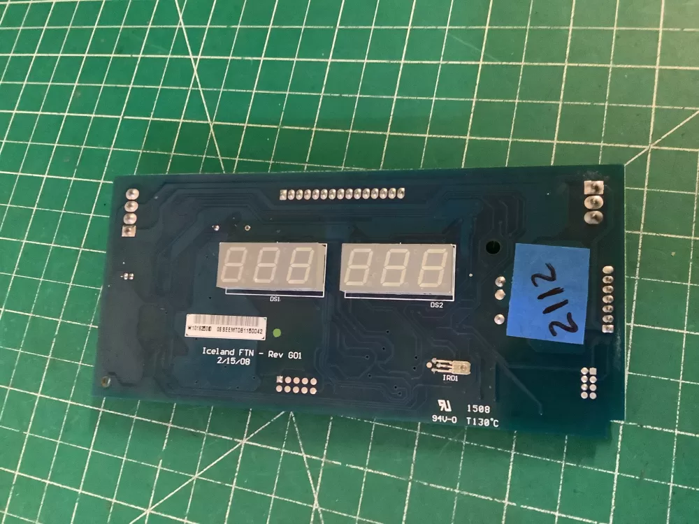 Whirlpool W10162500 Refrigerator Dispenser Control Board AZ189933 | NR2112