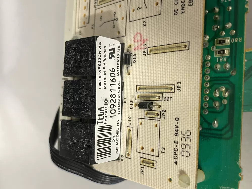 GE 175D5261G023 EBX1129P004 WH12X10439 Washer Control Board AZ216565 | Wm976