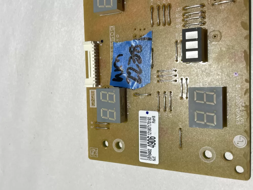 LG EBR64624906 Range Control Board AZ121906 | Wm2238