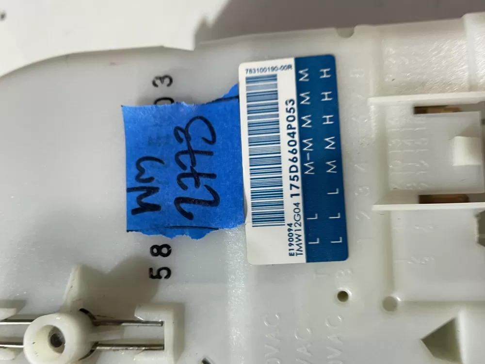 GE WH12X10527 175D6604P053 Washer Timer AZ200383 | Wm2773