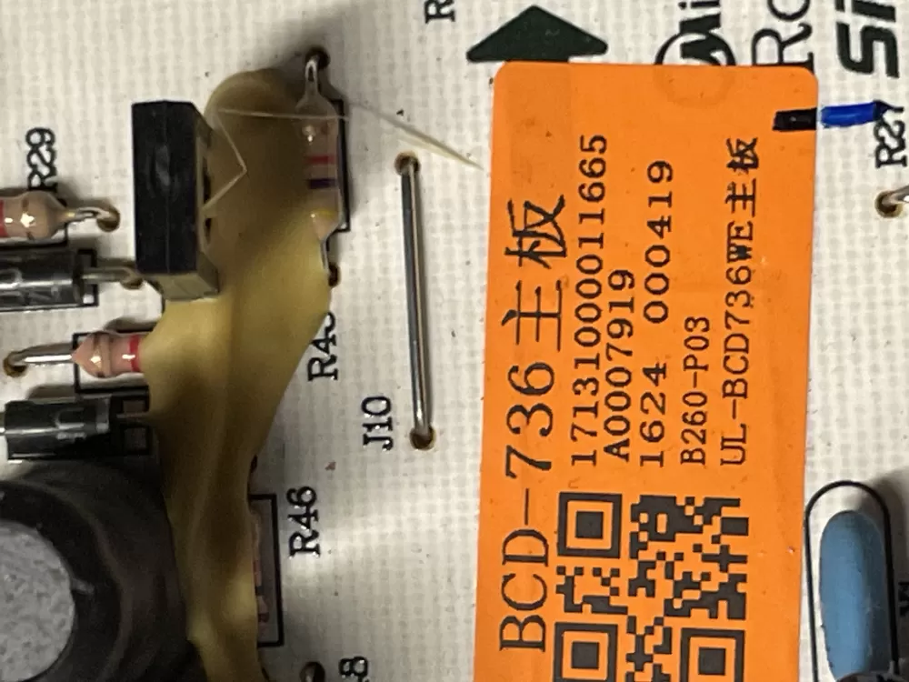 Midea Insignia 17131000011665 Refrigerator Main Control Board AZ7026 | 1655WM