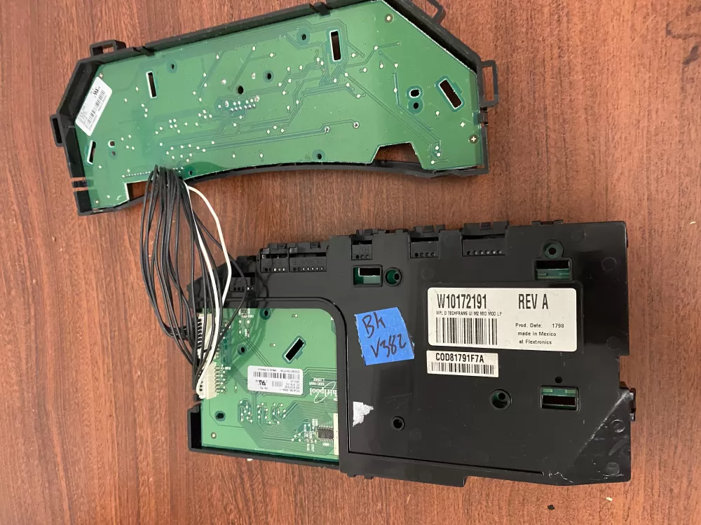 Whirlpool W10172191 W10031410 Dryer Control Board AZ38827 | BKV382