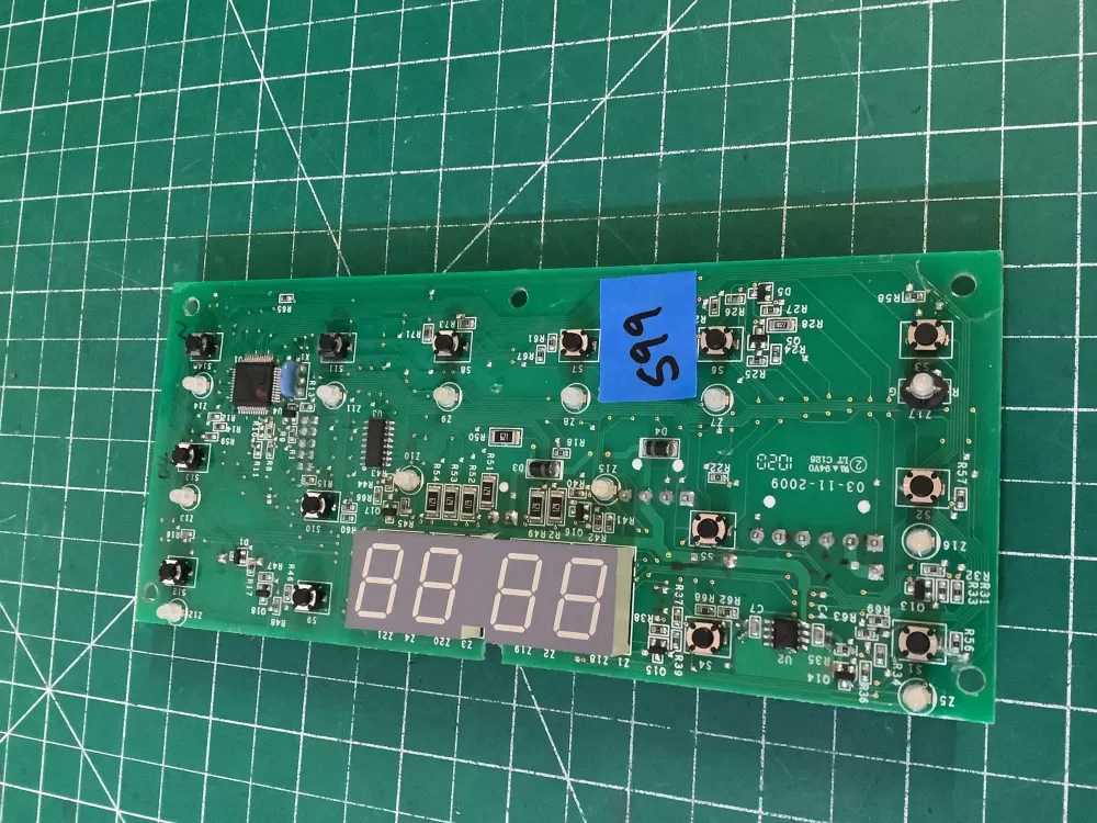 GE 225D4314G004 WR55X11031 Refrigerator Control Board AZ193829 | NR599