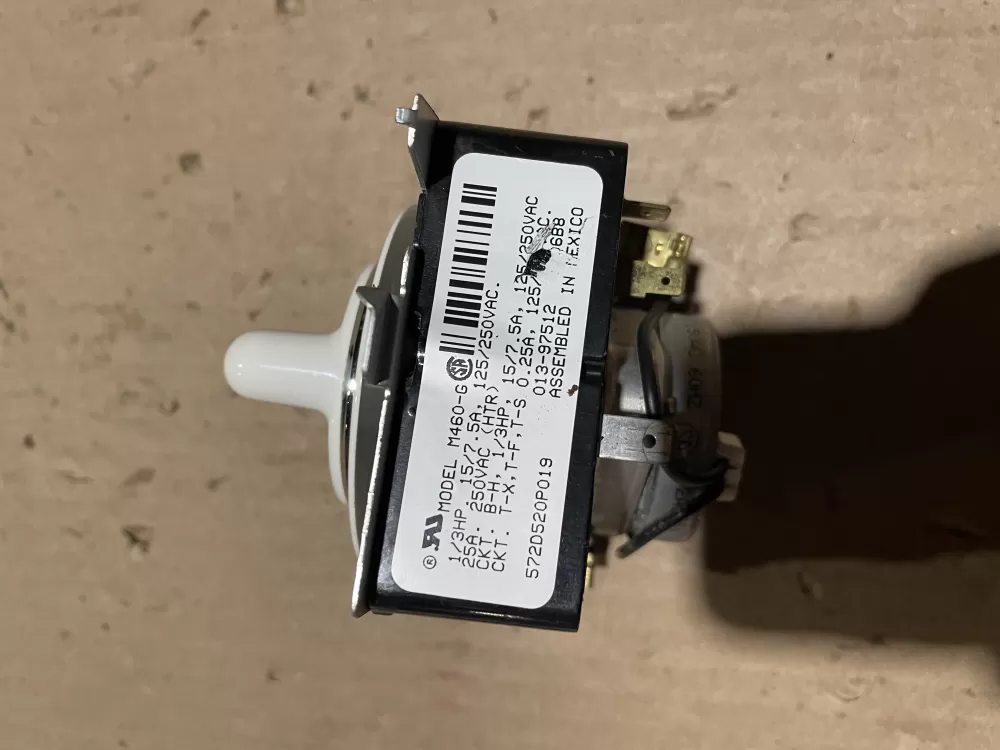 GE 572D520P019 WE4M189 Dryer Timer AZ72441 | KM1369
