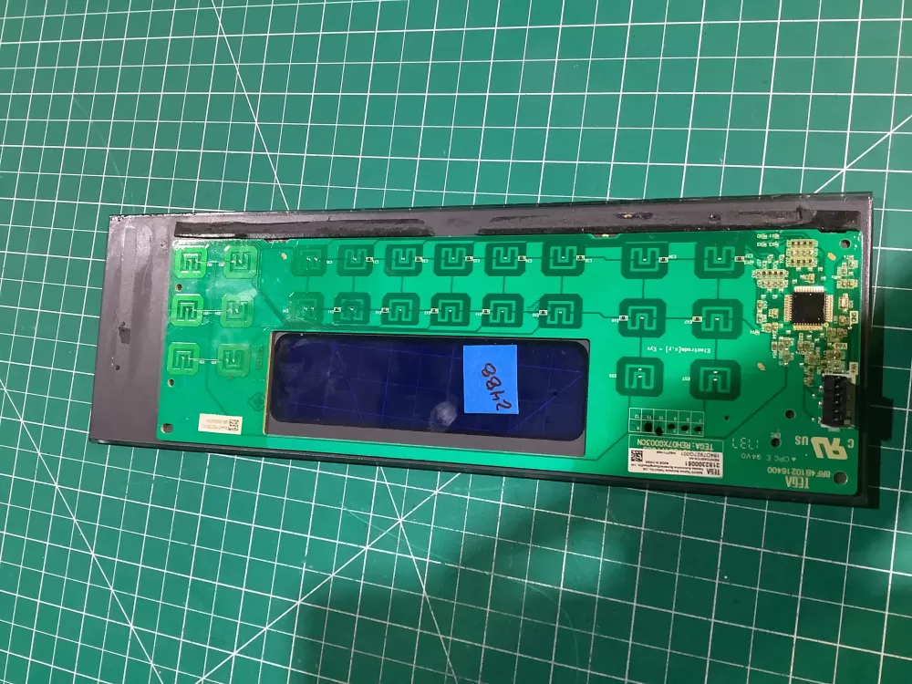 GE Hotpoint WB27T11009 164D7927G001 Range Control Board Panel AZ148653 | NR2488