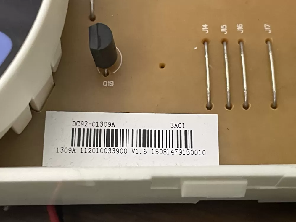 Samsung DC92-01309A DC94-03494A Dryer UI Control Board AZ99655 | Wmv281