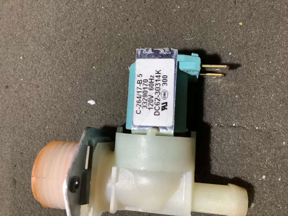 Samsung DC62 30314K Washer Water Inlet Valve AZ115659 | SL166
