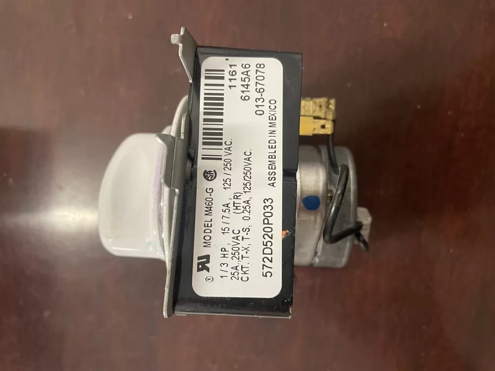 GE 572D520P033 WE4M334 Dryer Timer