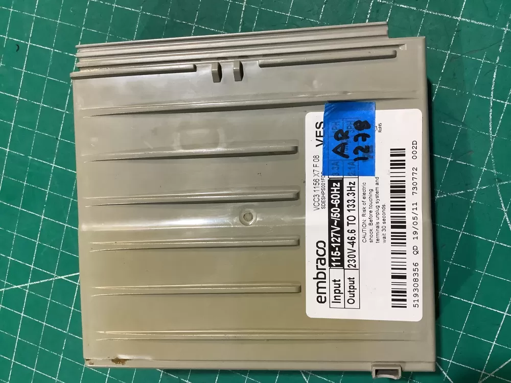 Whirlpool 519308356 VCC3 1156 X7 Refrigerator Inverter Board AZ227689 | AR1278