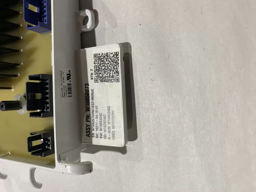 Whirlpool W10916647 W10858073 Washer Control Board AZ174903 | BKV846