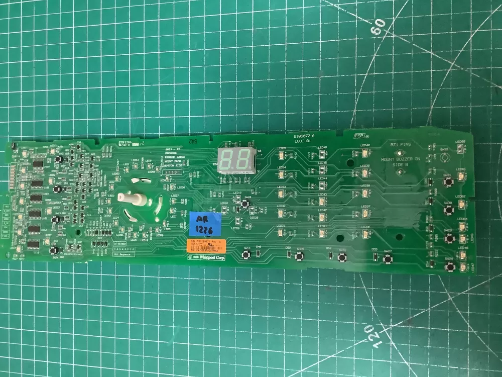 Kenmore W10189971 WPW10189971 PS11749897 Washer Control Board AZ226010 | AR1226