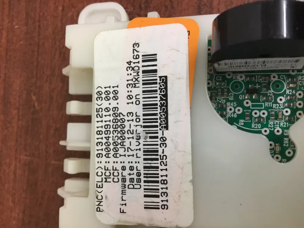 Frigidaire A00537605 5304500456 PD00029681 Washer Control Board AZ31831 | NR1675
