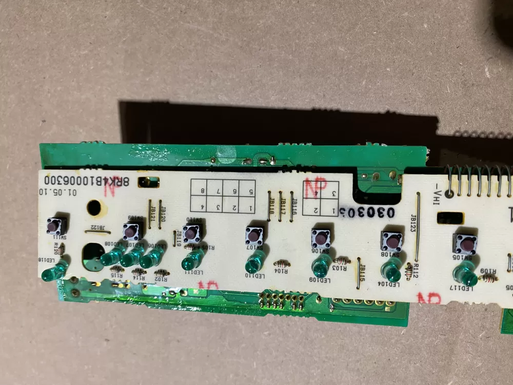 GE 8RK4B1000 Dishwasher Main Control Board AZ84437 | BK1312
