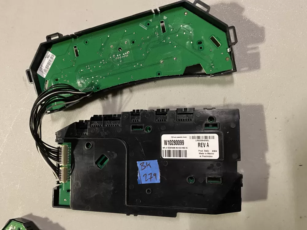 Whirlpool W10280099 Dryer Control Board AZ27695 | BK279