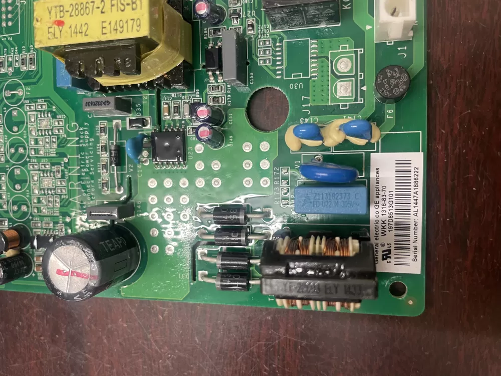 GE 197D8513G101 70213160102GA Refrigerator Control Board