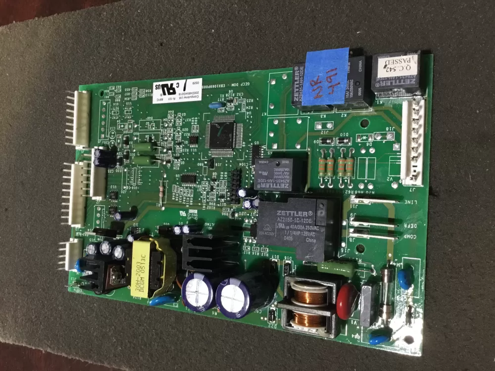 GE Control Board 200D4854G018 EBX1069P005 Fridge Main AZ109782 | NR491